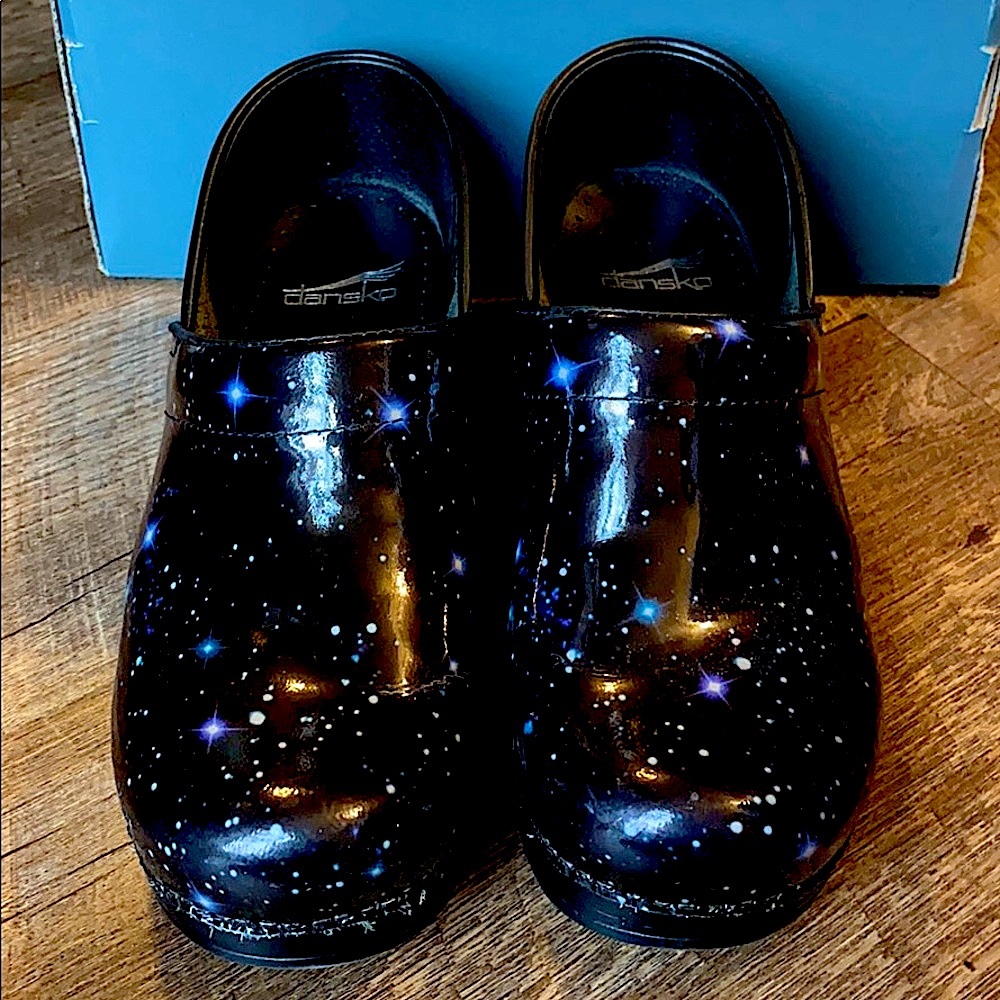 Dansko Stargazer Clogs Size 38